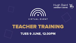 Virtual Event: Teacher Training