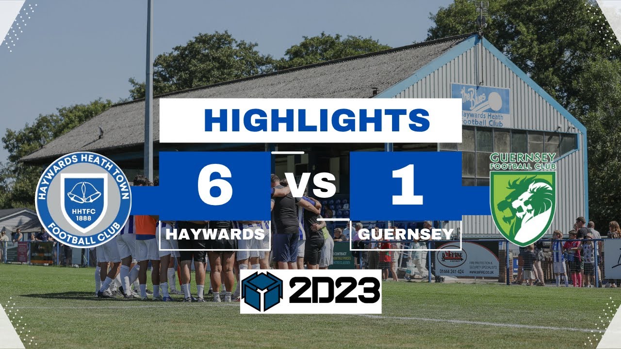 HIGHLIGHTS - Haywards Heath Town vs. Guernsey FC | SCFL Premier Division | 01/11/2025