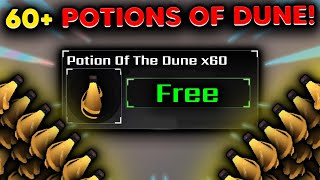 How To Get 60 Potions Of The Dune Fast... Sols Rng