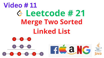 Merge Two Sorted Linked List | Leetcode 21| Java | Linked List