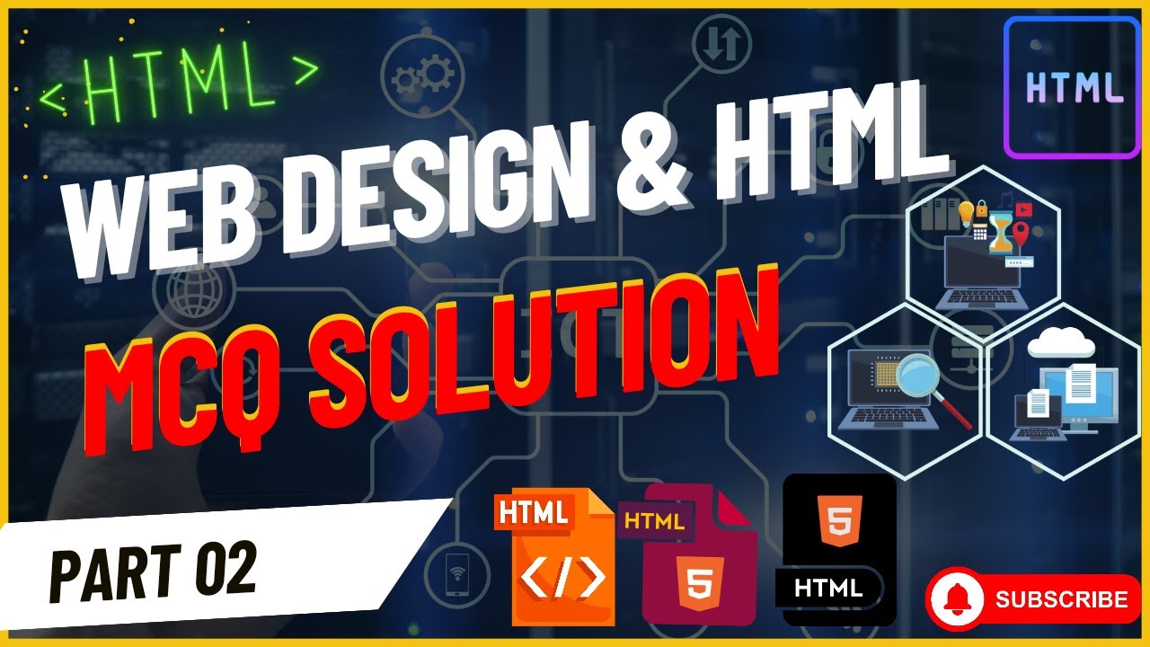 HSC ICT Chapter 04 Web Design and HTML A to Z MCQ SOLUTION Part 02 ...
