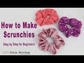 How to Make Scrunchies - DIY Scrunchie Tutorial for Beginners