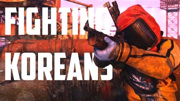 Fighting HUGE KOREAN ZERG On Rust! (Rust Zerg Progression)