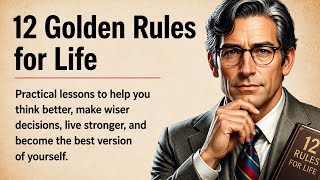 12 Golden Rules for Life 🔥 || Learn English Through Life-lession ✅ || Level 3 English Listening 📖
