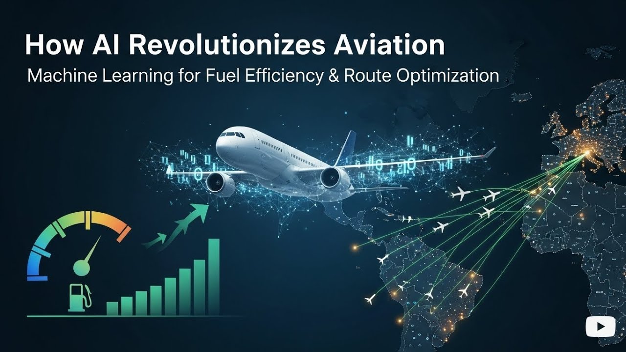 Machine Learning Aerospace How AI Revolutionizes Aviation: Machine Learning for Fuel Efficiency ...
