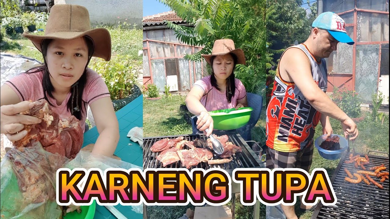 NAKA BILI KAMI NG KARNENG TUPA KAYA INIHAW NA NAMIN