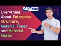 SAP MM | Session 4 | Everything About Org. Structure Assignment | Material Types | Material Master