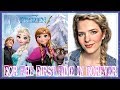 For the First Time in Forever Lyric Video Disney Sarah Cleary cover - Idina Menzel Kristen Bell