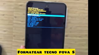 como formatear TECNO Pova 5 [ hard reset ] como restaurar de fabrica