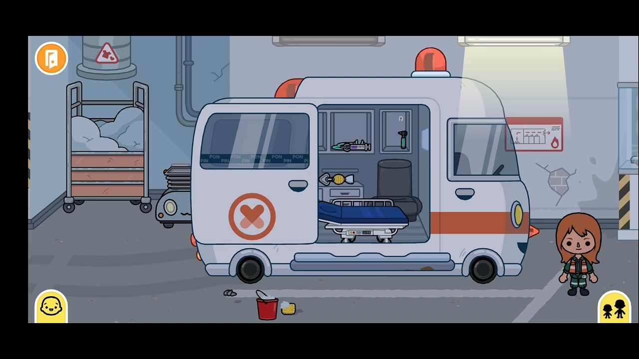 Toca Boca hospital with my voice part 2 YouTube