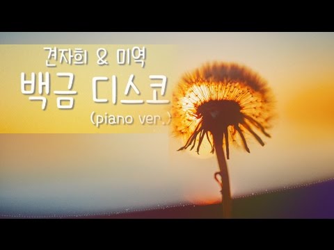 견자희X미역 백금디스코 Piano Ver