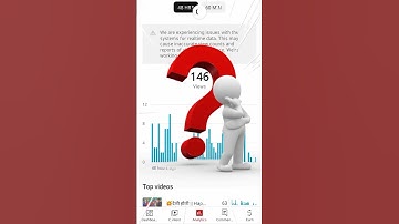 We are experiencing issues with the system for realtime data.Yt Studio Problem Solved |Tech By Ashok