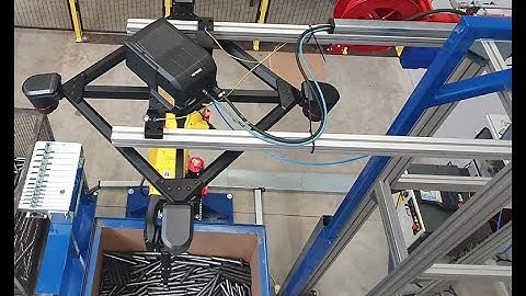 Tube Bin Picking, Robot Bin Picking, Bin Picking Cell, 3D Robotic, Robot random picking,Tube picking