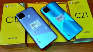 Realme C12 Vs Realme C21 Unboxing & Comparison !! Realme C21 Vs Realme C12