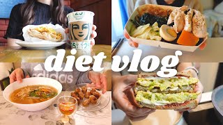 Diet vlog | *realistic* what I eat in a day (or two), intermittent fasting + healthy meals