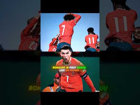 Ronaldo JR First Siuuuu! 🐐🔥