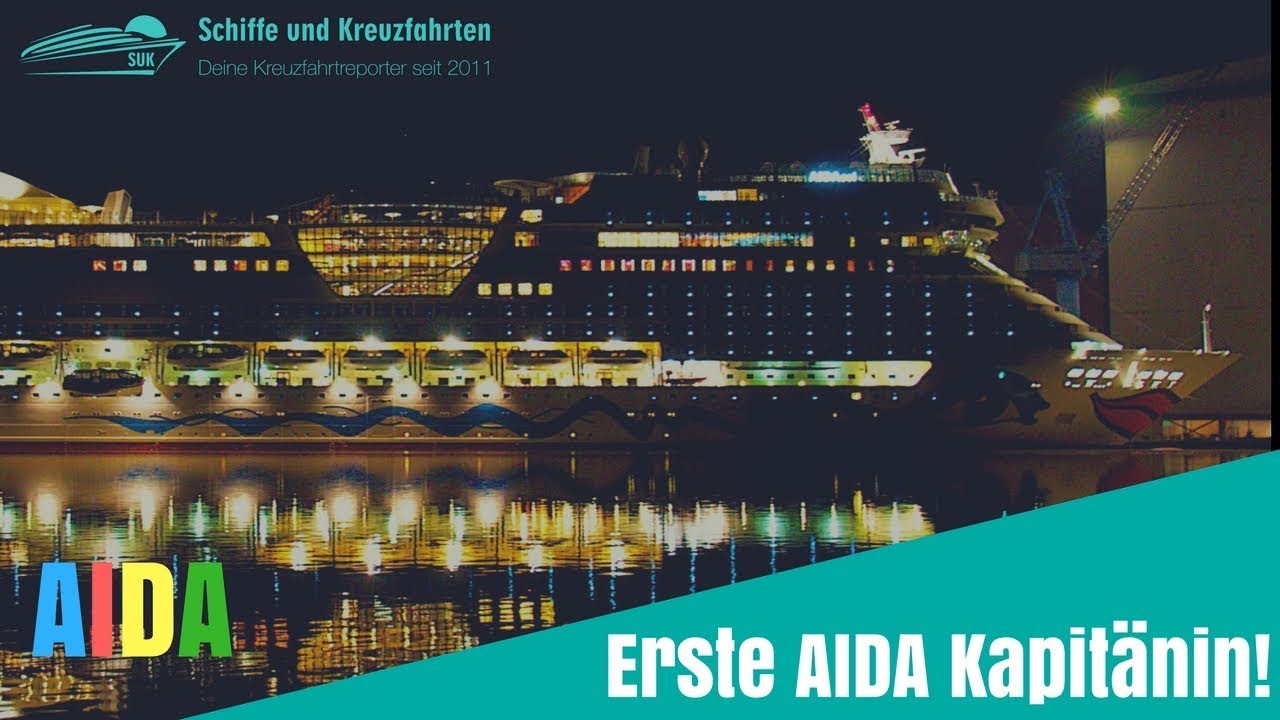 Nicole Langosch Aida Kapitän Erste Frau An Bord Von Aida