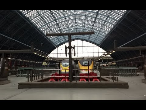 Train Report Eurostar London St Pancras To Brussel Midi Youtube