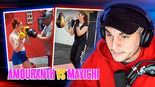 Khan Reacciona A Mayichi Y Amouranth Entrenando Duro Para La Gran Pelea