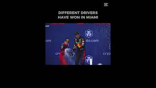 Different drivers have won in Miami #formulaone #edit #f1 #f1shorts #formula1 #miami #win