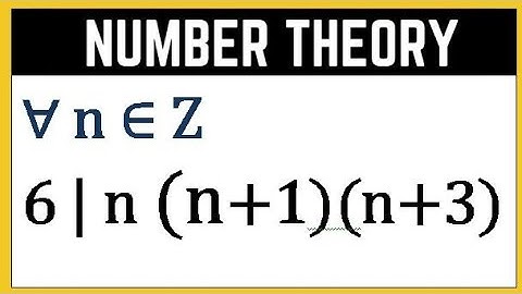 Product of three consecutive numbers is divisible by 6|Theory of Numbers|Maths