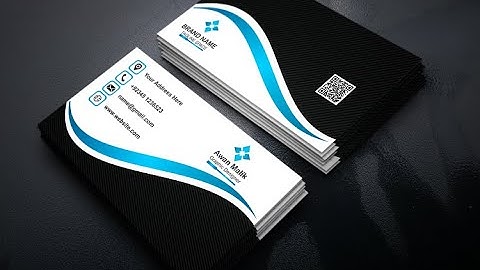 How to create visiting card design in Corel DRAW | Business Card Design CORELDRAW X7 TUTORIAL