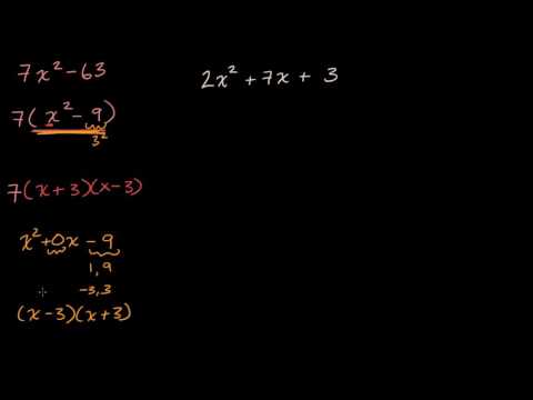 Recognizing Quadratic Factor Methods Part 2