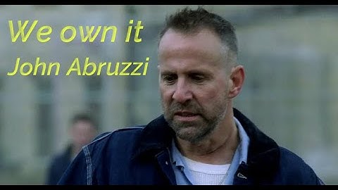 JOHN ABRUZZI - WE OWN IT - PRISON BREAK - NETFLIX SERIES