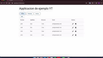 Agregando Datos Dummy a Tabla de Angular Material