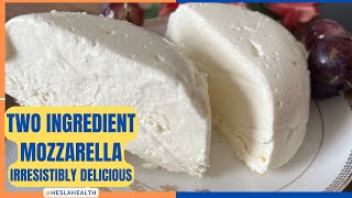 💖Incredible Two-Ingredient Mozzarella: Easy Homemade Recipe 👩‍🍳