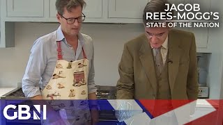 Jacob Rees-Mogg gets a master class in cooking Kippers
