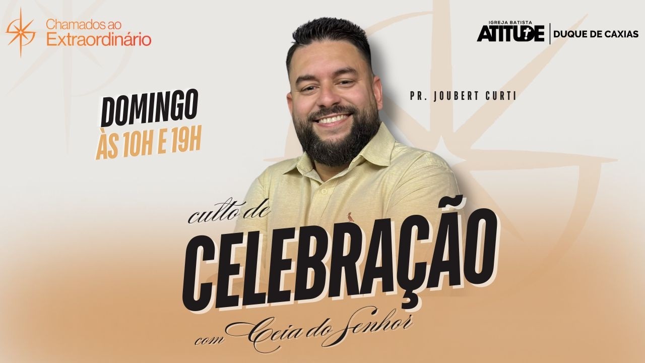 Culto de Celebração - Ceia do Senhor - 01/03/26 - 19h