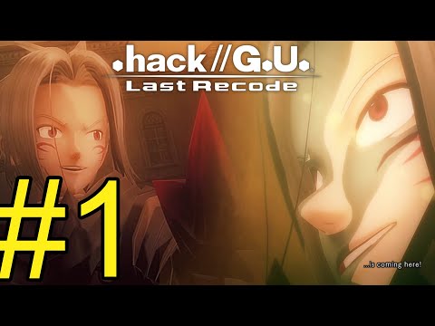 .hack//G.U. Last Recode (2022) Прохождение ч1 Проходим Вступление