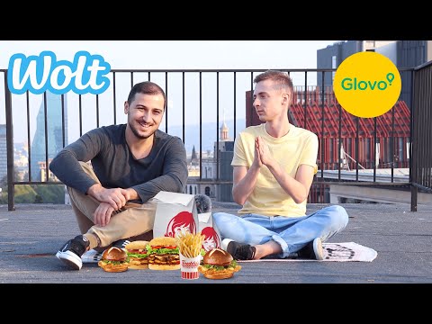 პიკნიკი სახურავზე, Wolt და Glovo-ს შედარება: ვინ უფრო სწრაფად მოიტანს საჭმელს?
