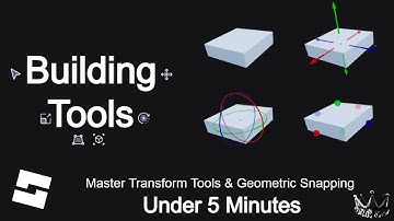 Master Transform Tools & Geometric Snapping in Under 5 Minutes | Roblox Studio