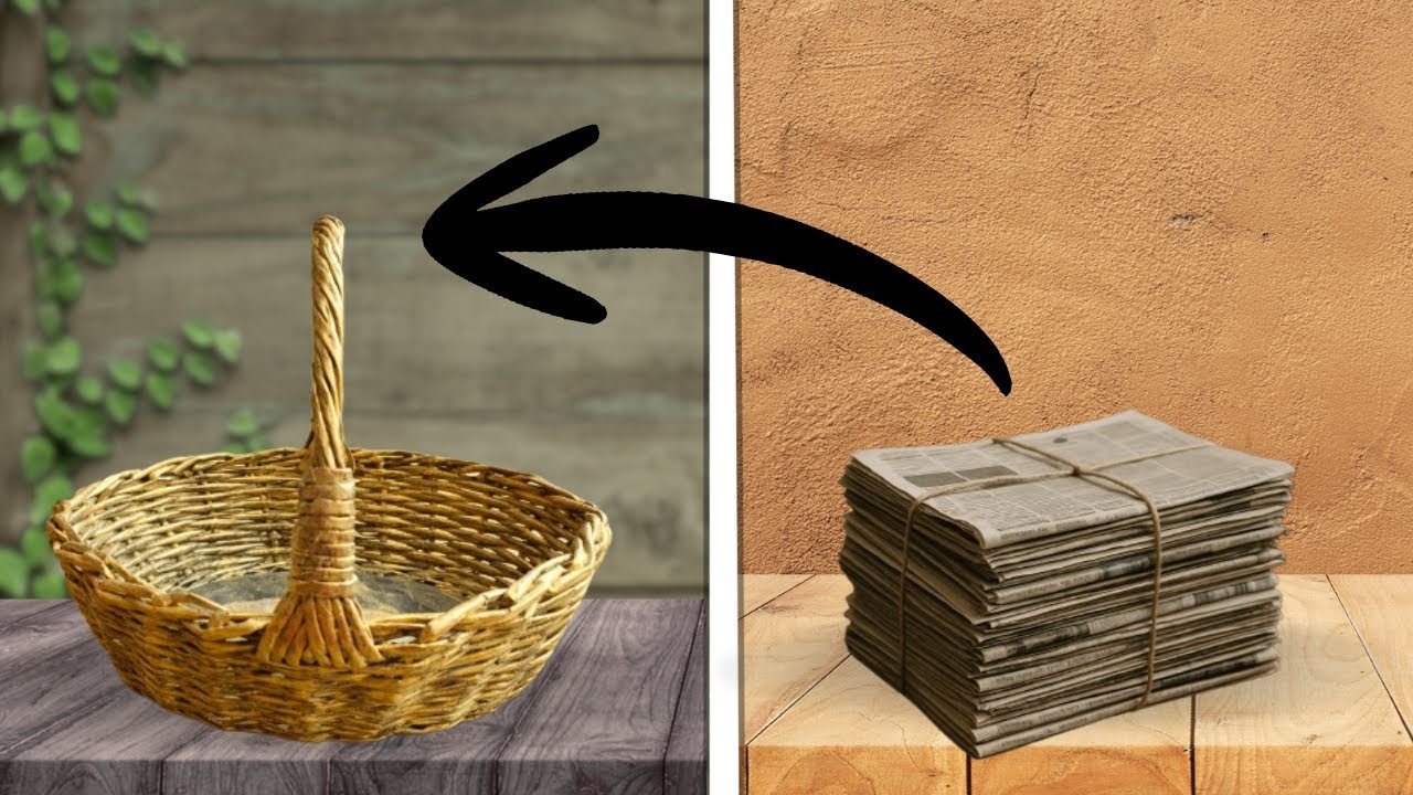 Paper Basket Craft | Fruit Basket Making | Basket Making With Paper | Basket Diy | Basket Making |