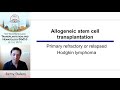 The 1st Online Master class in Transplantation and Hematology (MATH) - Session 4