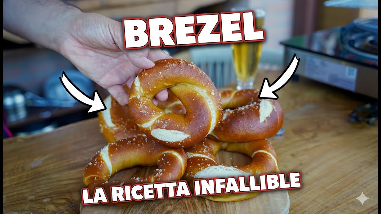 BREZEL INFALLIBILI impastati A MANO e con INGREDIENTE SEGRETO 🤫