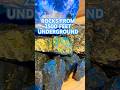 Some rocks I found mining 2500 underground! #miner #shorts #rock #shine