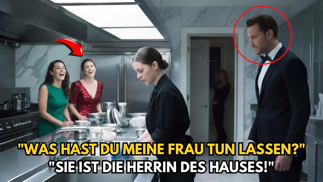 Sie sollte beim Gala Geschirr spülen… ohne zu wissen, dass ihr Mann der Milliardär war...