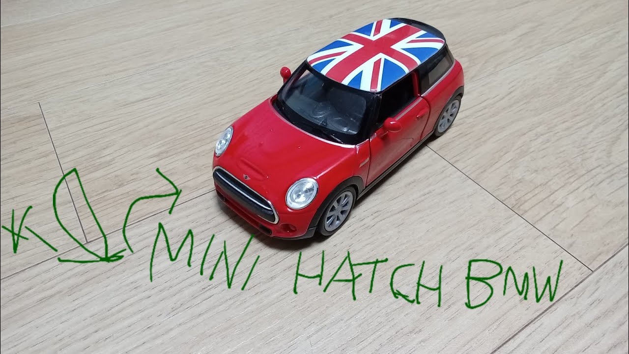 MINI HATCH/COOPER S (PULL BACK) WELLY 1/38 DIECAST MINICAR MODEL - YouTube