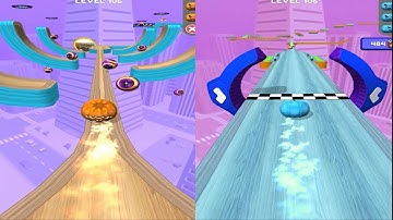 Going Balls Vs Reverse Video Gameplay SpeedRun 173