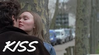 A Faithful Man - 2018 Kissing Scene Lily-Rose Depp & Louis Garrel Ève & Abel