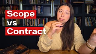Understanding Scope and Contract in Project Management