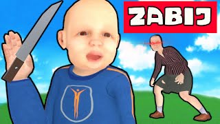 ❄️ BABCIA PRÓBUJE MNIE ZABIĆ!? | GRANNY SIMULATOR | screenshot 3