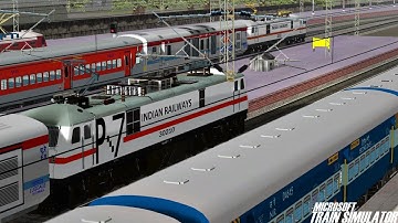 Ghazipur City - Anand Vihar Terminal Suhaildev Superfast Express | MSTS Open Rails Journey Part 1