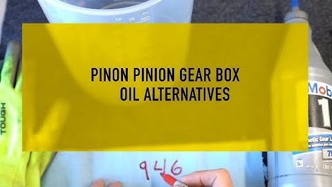 $1 Pinion Gear Box Oil Change  - process - Priority 600 How to Change Pinion Gearbox Oil