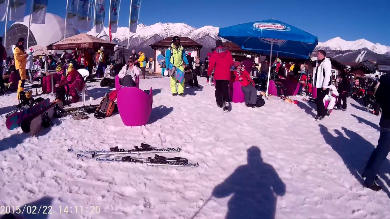 Горнолыжный курорт Горки Город - YouTube