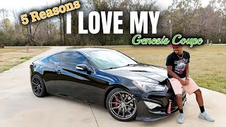 5 SENSATIONAL REASONS I LOVE MY CAR! | Genesis Coupe 3.8 Best Value Sports Car