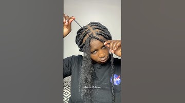 Individual Crochet Faux Locs Wrapping Method| How To Crochet Locs With No Loop| Faux Locs Braids